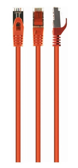 Cablexpert Koblingskabel Rj-45 Hann Til Rj-45 Hann 1.5 M 6.2 Mm S/Ftp Cat 6A Halogenfri Formstøpt Uten Hindringer Oransje