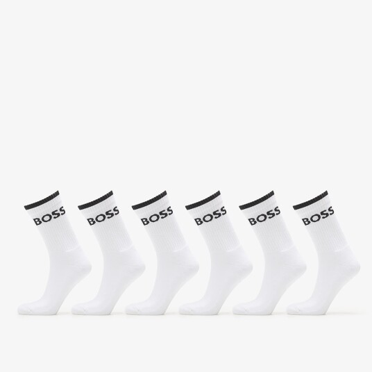 Boss BLACK 6-Pack Sport Socks White