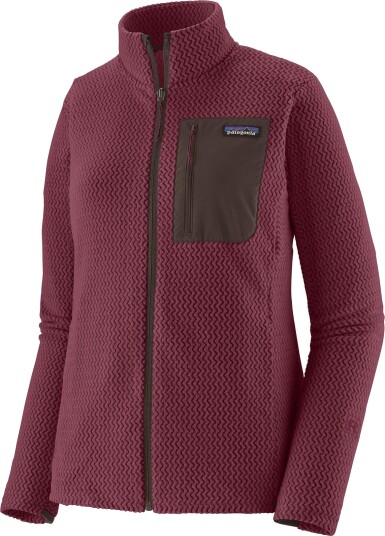 Patagonia Women"s R1 Air Fleece Jacket Berry Fig M Patagonia Women"s R1 Air Fleece Jacket Berry Fig M