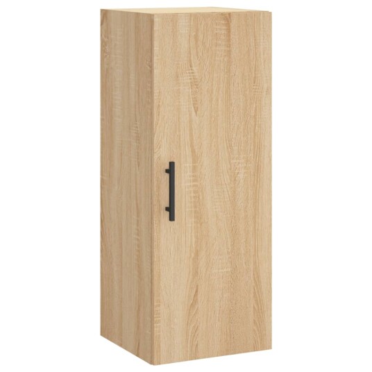 vidaXL Highboard sonoma eik 34,5x34x180 cm konstruert tre 8720845484262