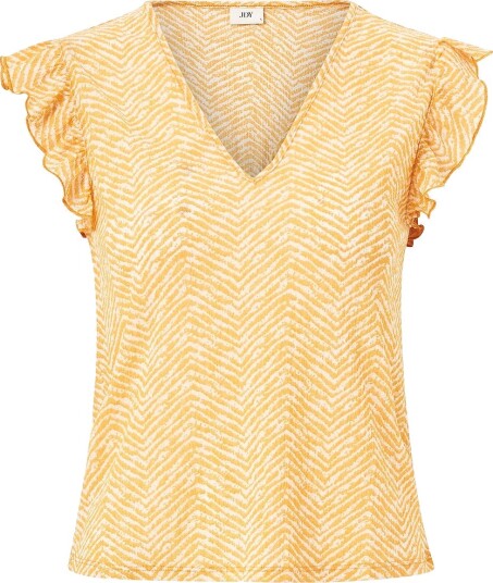 JDY Topp jdyOline S/S Top Jrs Orange
