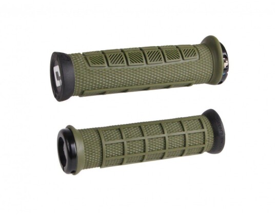 ODI Elite Pro V2.1 Lock-on Grip army green