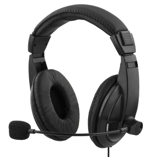 DELTACO Headset med mikrofon DELTACO Headset med mikrofon