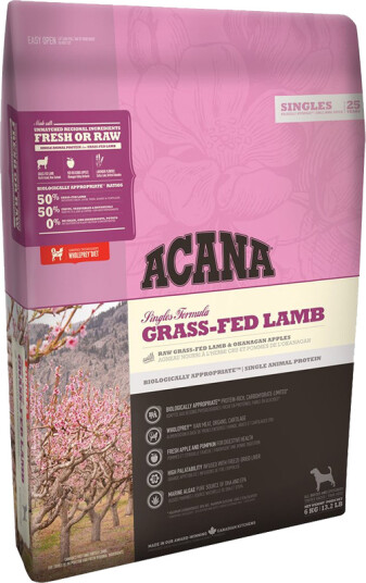 Acana Hundefôr Grass-Fed Lam 2 kg - Kornfritt og Naturlig Acana Hundefôr Grass-Fed Lam 2 kg - Kornfritt og Naturlig