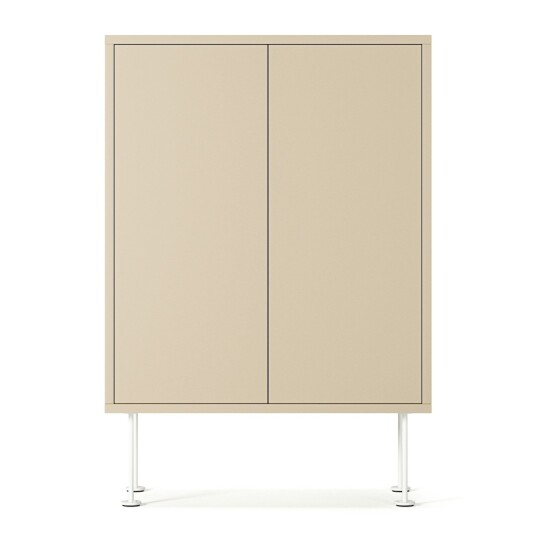 Decotique Vogue 64 Skap Sand / Hvit