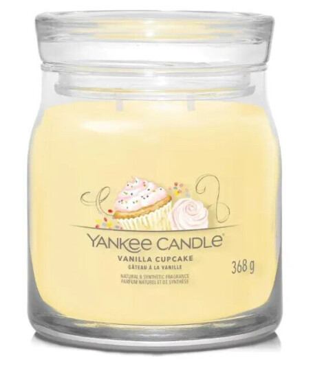 Yankee Candle Signature Medium Vanilla Cupcake 368 g Duftlys