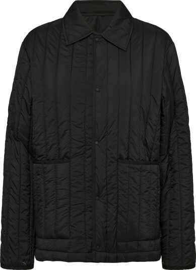 Rains Banja Liner Overshirt T1 Black XS Rains Banja Liner Overshirt T1 Black XS