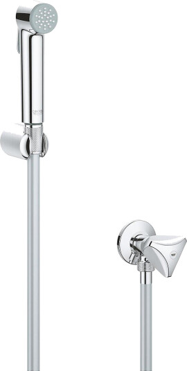Grohe Tempesta-F Trigger hånddusjsett Med ventil, holder og slange, Krom