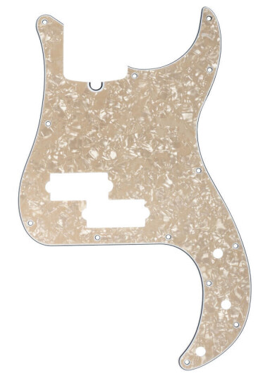 D'Andrea P-Bass Pickguard Vintage Pearl