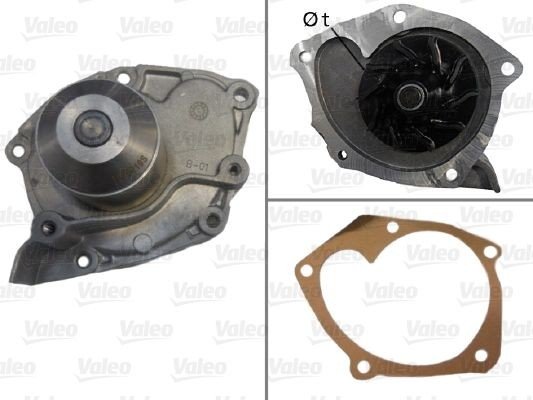 VALEO 506725 Vannpumpe