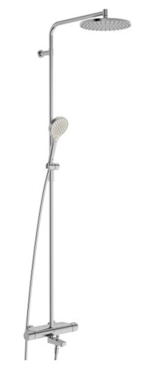 Oras Optima Style 7193N-80 Takdusjsett 150 c/c Børstet stål Baderom