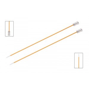 KnitPro Zing Strikkepinner / Jumperpinner Aluminium 40cm 2,25mm / 15.7