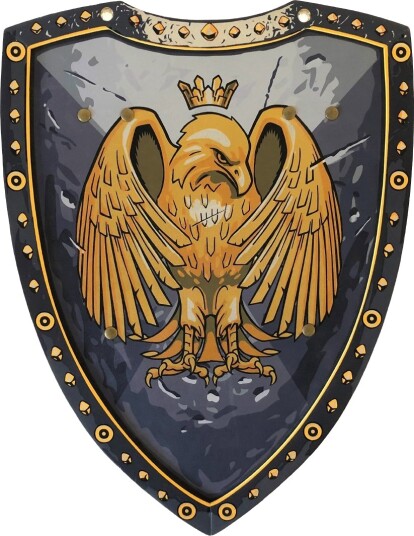 Liontouch Kostymer Golden Ørneskjold Grå Liontouch OneSize Kostymer Blå 27001LT-AMZ-NC