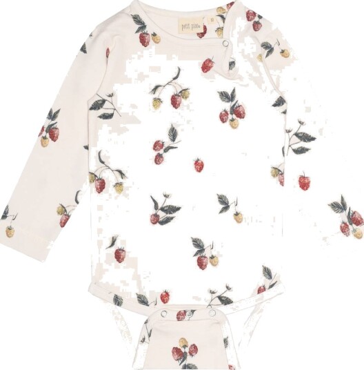 Petit Piao Body Printed Raspberry (80 / 1 år)