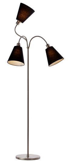 CONNIE 3 gulvlampe stål