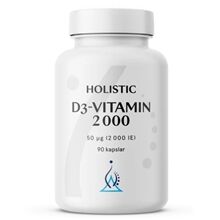 Holistic D3-vitamin 90 kapsler