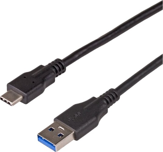 Akyga Ak-Usb-15 Usb-Kabel Usb-Type A Hann Til Usb-C Hann Usb 3.1 1 M Svart