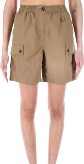 Barbour Dame Shorts Brun L,