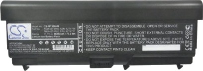 Batteri til Lenovo ThinkPad 70+ etc