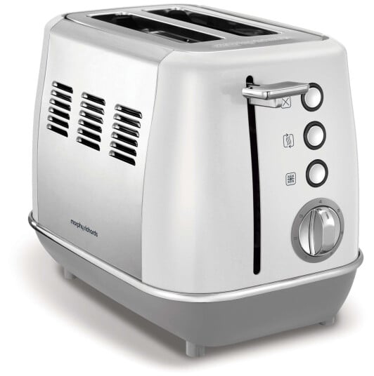 Morphy Richards Brødrister Evoke 2 Skiver Hvit