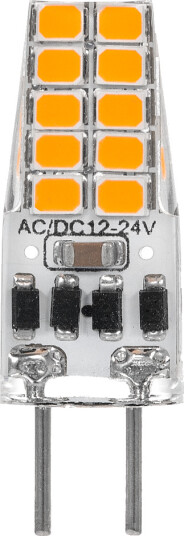 Ledlife GY6.35 2,2W dimbar LED pære   12V AC/DC   Dimbar : Dimbar Kulør : Varm