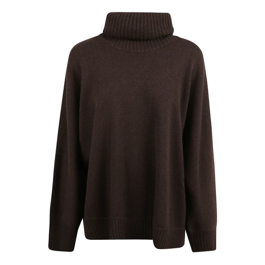 Alberta Ferretti Dame Strikkevarer Brun M,