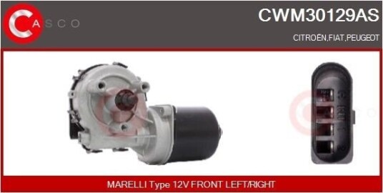 Vindusviskermotor CASCO CWM30129AS
