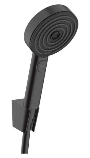 hansgrohe Pulsify hånddusjsett 1,6m med holder matt sort hansgrohe Pulsify hånddusjsett 1,6m med holder matt sort