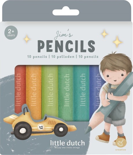 Little Dutch Fargestifter 6-Pack Jim Multi