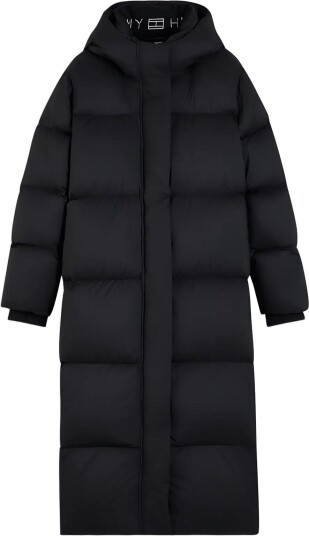 Tommy Hilfiger Down Maxi Modern Coat BLACK XL Tommy Hilfiger Down Maxi Modern Coat BLACK XL