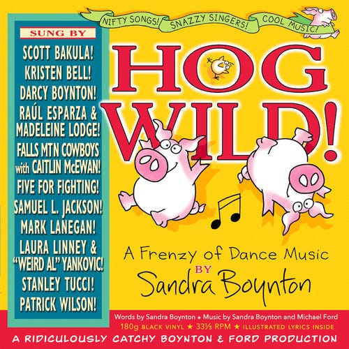 Sandra Boynton Hog Wild LP/Vinyl