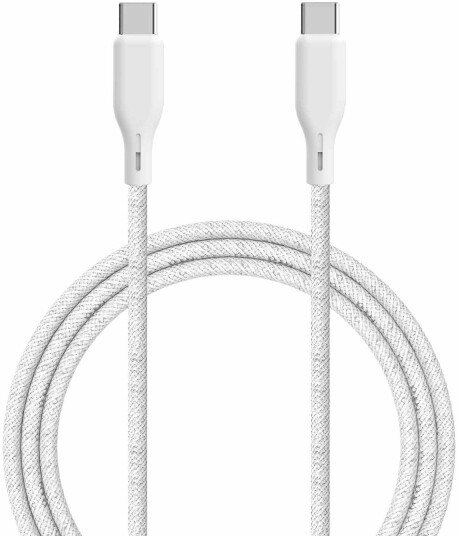 Essentials Kabel 100W USB-C Til USB-C 2,5m Hvit