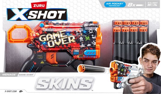Zuru X-Shot Skins Menace 36515