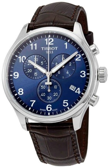 Tissot Herreklokke T116.617.16.047.00 T Sport Blå/Lær Ø45 mm