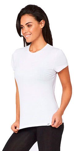 Boody Women´s Crew Neck Hvid   Str. L
