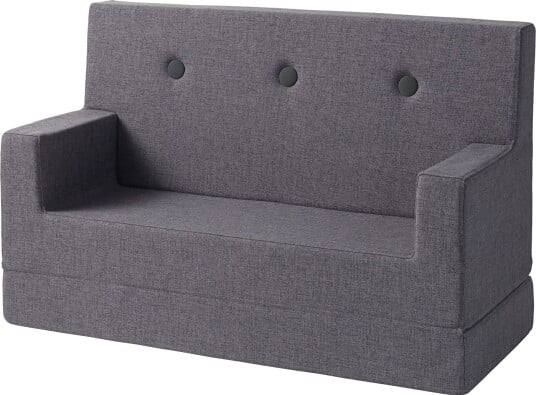 by KlipKlap Kids Sofa Blue Grey by KlipKlap Kids Sofa Blue Grey