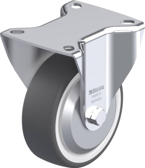 Blickle 28951 B-Poth 100G-Fa Faste Hjul, Hjuldiameter 100 Mm, Bæreevne (Maks.) 250 Kg, 1 Stk