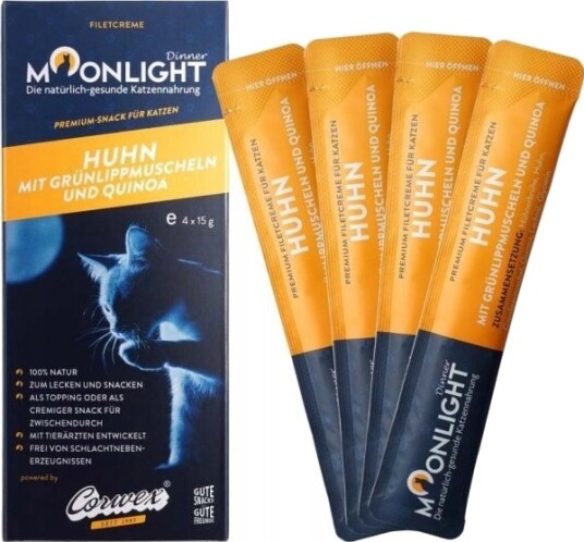 Moonlight Dinner Fileter Creme Kylling Blåskjell 60 G