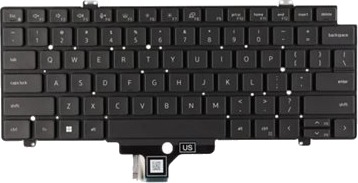 Dell Latitude Bakbelyst Tastatur QWERTY US MV4X8