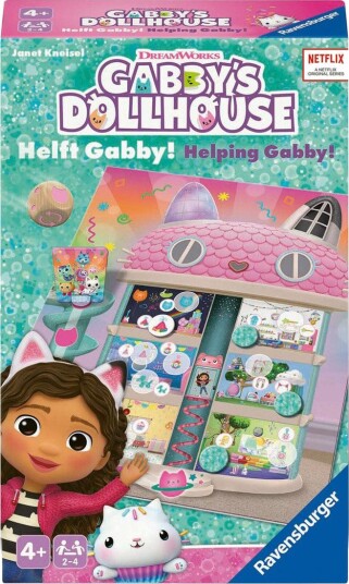 Ravensburger Gabby's Dollhouse Hjelp Gabby Brettspill 2-4 Spillere 4+ År Engelsk Tysk