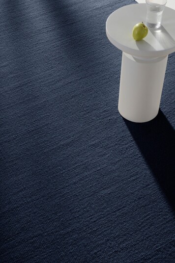 Jotex Ullteppe Bomull/Polyester/Viskose/Ull Mørk blå ROW 19571590850