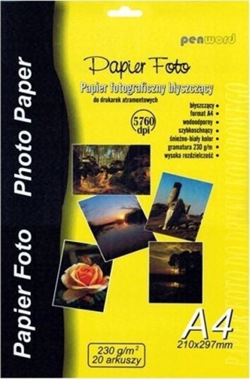 Fotopapir A4 20 ark