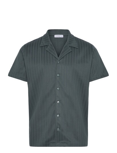 The Resort Co. Jacquard Resort Shirt Juniper Green Green S