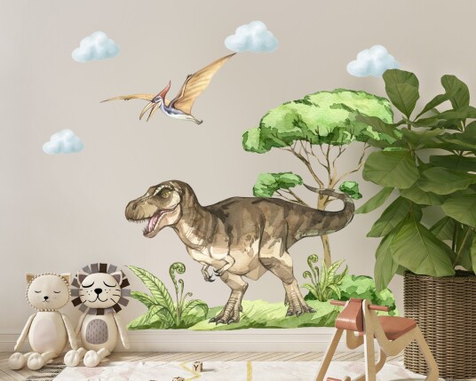 Veggklistremerke Tyrannosaurus Rex