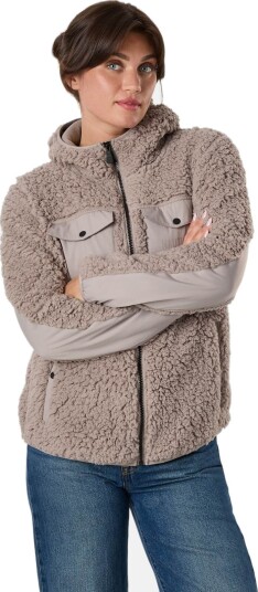 Nautic Xprnc Marstrand Stretch Pile Hood Jacket W Nautic Xprnc Marstrand Stretch Pile Hood Jacket W