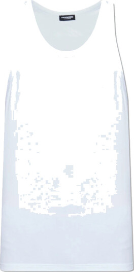 Dsquared2 Herre Topper Hvit S, Dsquared2 Herre Topper Hvit S,