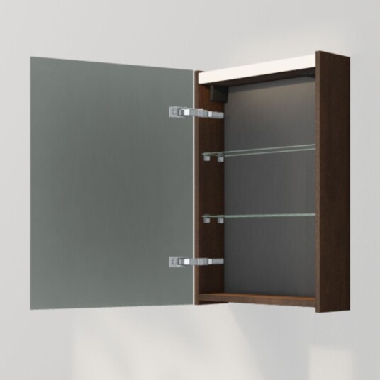 INR Iconic Nordic Rooms Stage 50 Speilskap med Stikkontakt Dark oak / 50cm Venstre INR Iconic Nordic Rooms Stage 50 Speilskap med Stikkontakt Dark oak / 50cm Venstre