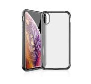 ITSKINS NANO ICE cover til iPhone XS / X®. Sort og gennemsigtig