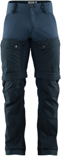 Fj�llr�ven Keb Trouser Curved Ws Dark Navyuncle Blue 38