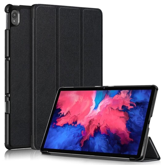 INCOVER Lenovo Tab P11 / P11 (5G) / P11 Plus Tri-fold Flip Deksel m. Sleep-Funksjon - Svart
